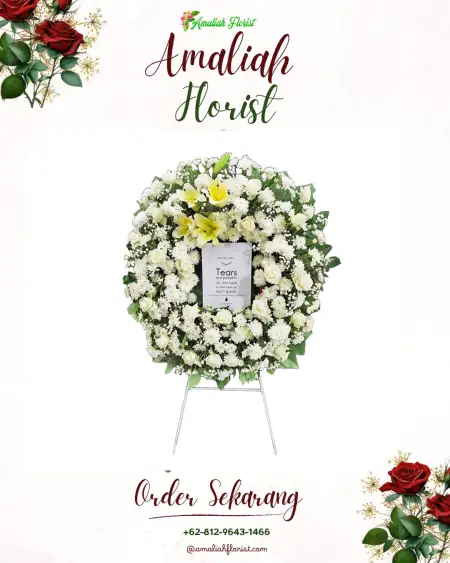 Krans Bunga Duka Pekalangan